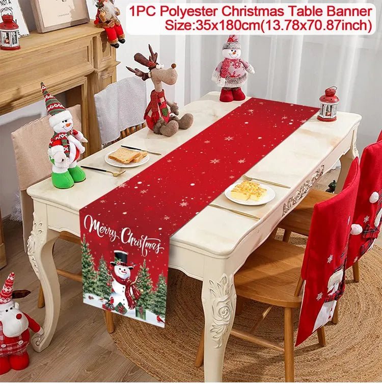 Christmas Table Runner - Assorted - Festive Fancies