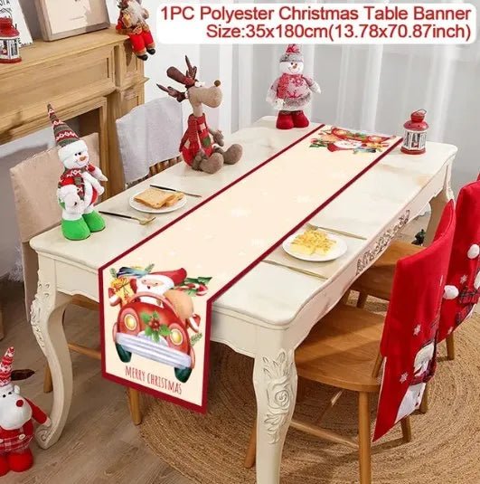 Christmas Table Runner - Assorted - Festive Fancies