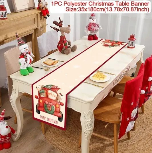 Christmas Table Runner - Assorted - Festive Fancies