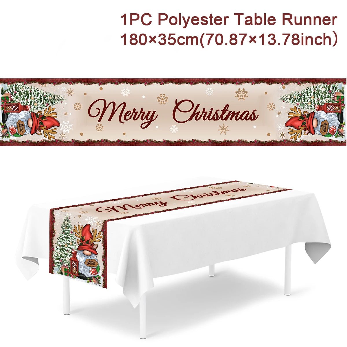 Christmas Table Runner - Assorted - Festive Fancies